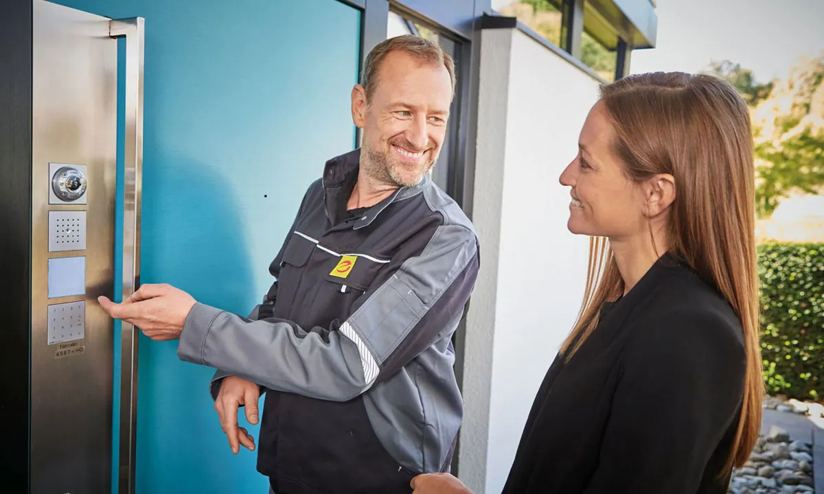 Beratung - Türsprechstation mit Videoüberwachung &middot; Finke Elektrotechnik GmbH & Co.KG